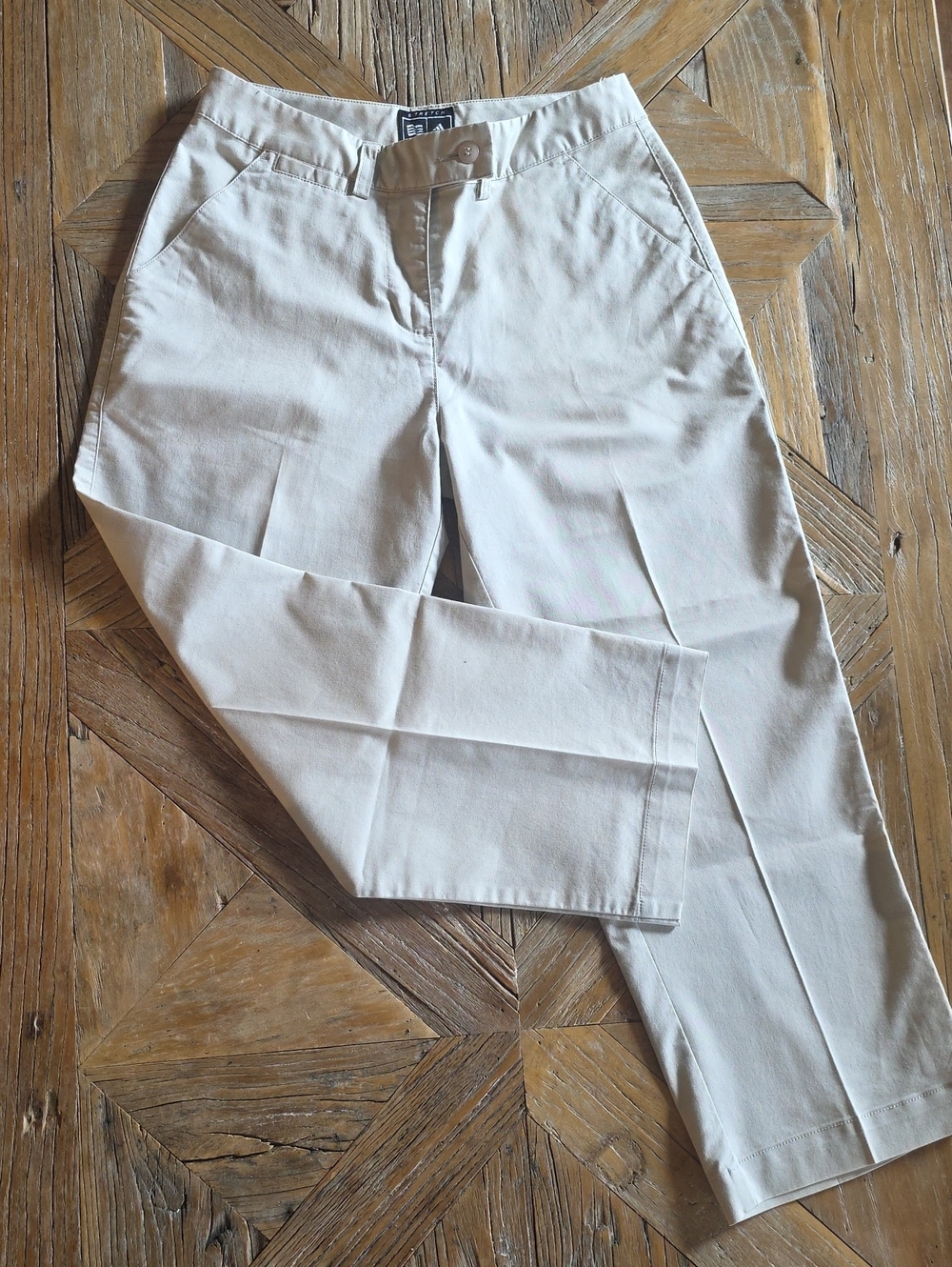 Adidas cropped straight leg golf pants 2
